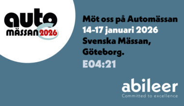 Möt oss på Automässan 2026