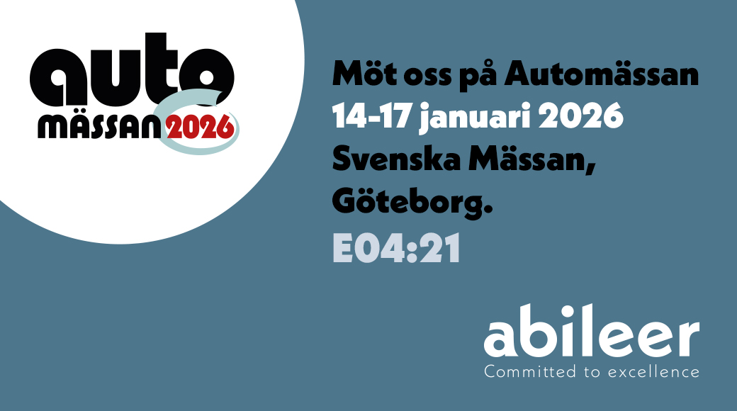 Möt oss på Automässan 2026