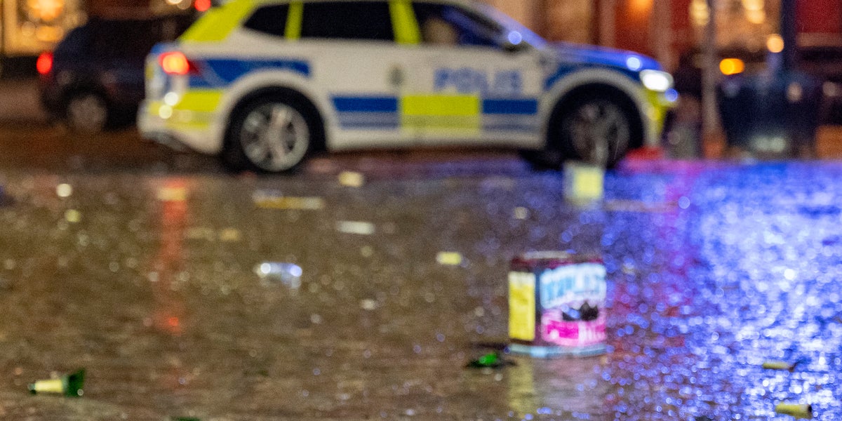 Polislarm om fyrverkerier i Vasastaden