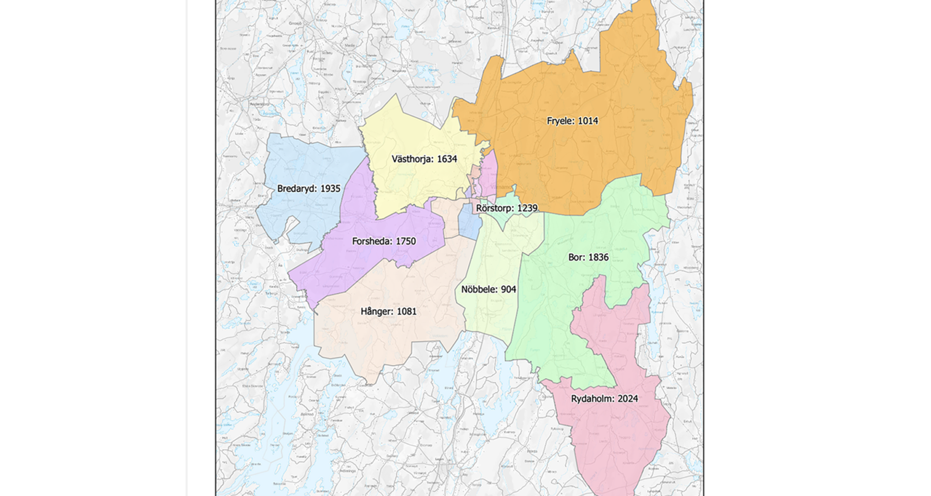 Nya valdistrikt på gång - Värnamo