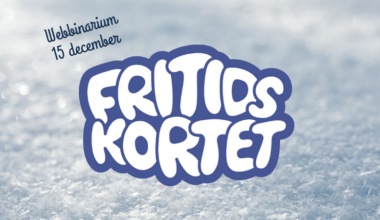 Webbinarium om fritidskortet 15 december – detta gäller inför 2026