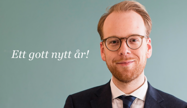 Tobias önskar gott nytt år