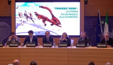 Rekordstor samling dinosauriespår hittade i Italien