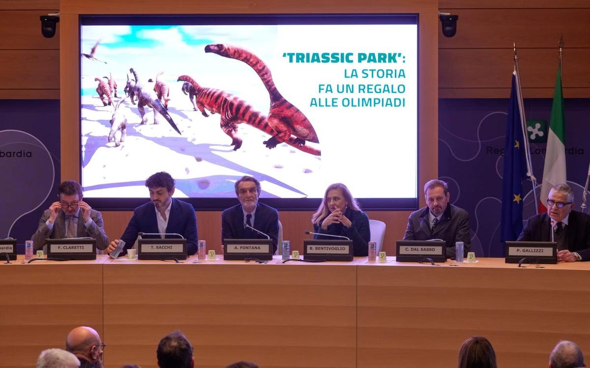 Rekordstor samling dinosauriespår hittade i Italien