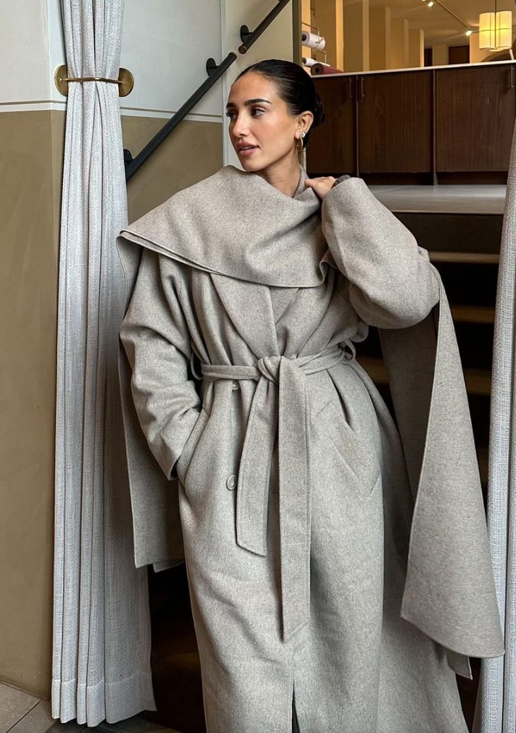 Kappa i ullmix med scarf