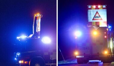 Bil voltade på väg 118 norr om Kristianstad – Kristianstadsbladet