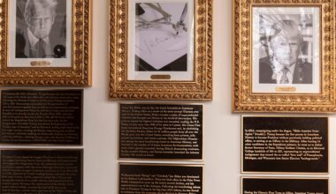 Vita husets porträttvägg – nu med förolämpningar