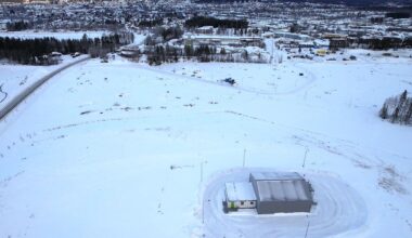 Pressinbjudan: Testar drönarlösning för vinter–OS 2026 på Skellefteå Droneport