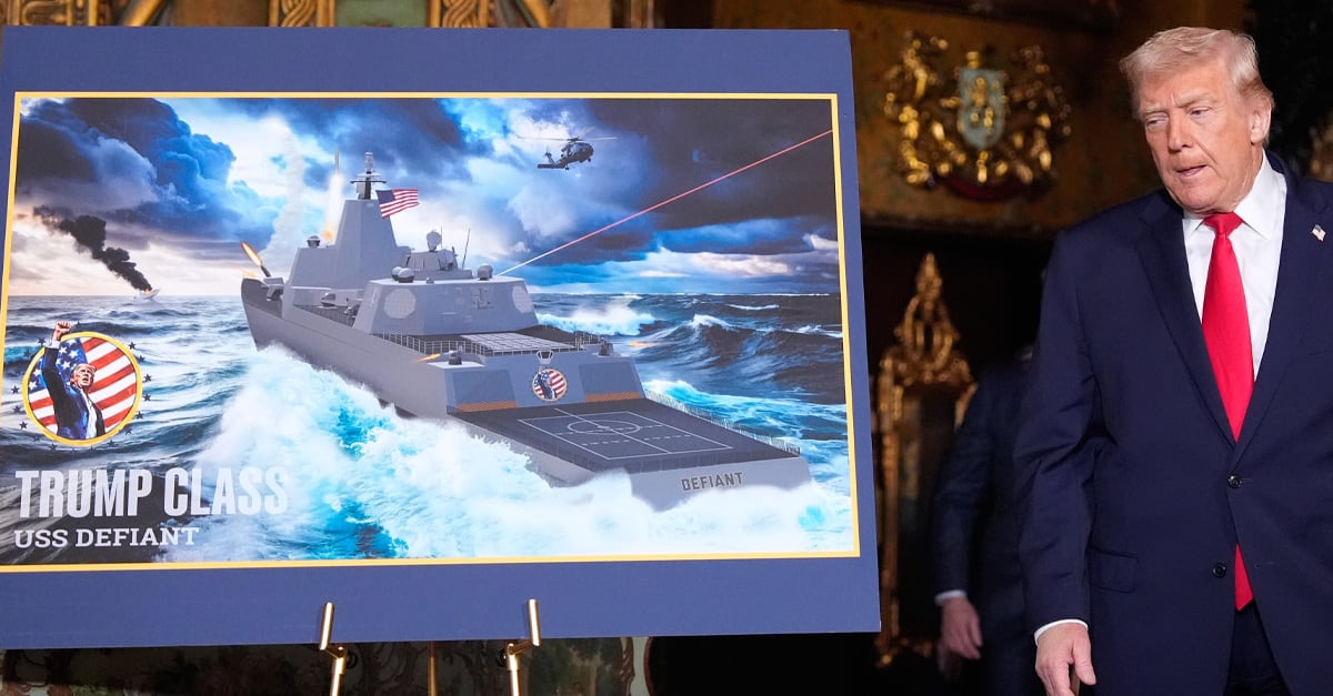 Trump ska bygga slagskepp – ”gyllene flotta”