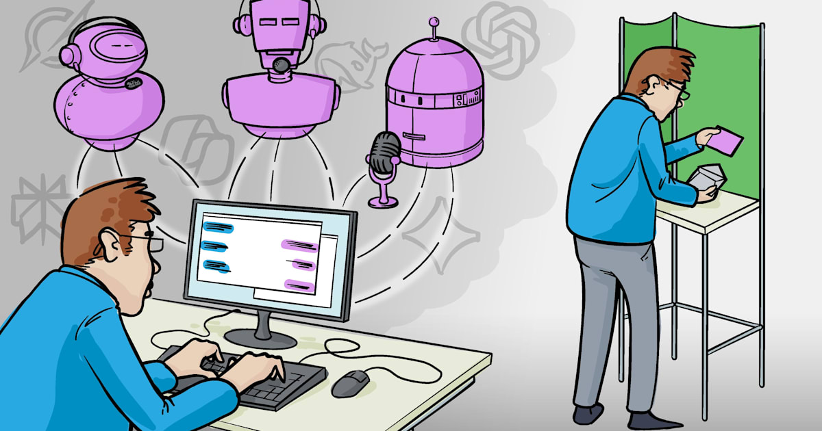 Chattbottar fick väljare att ändra sig