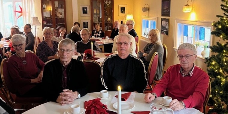 Julgröt och gemenskap hos Piteå Diabetesförening
