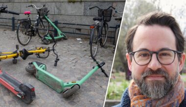 Inget tak för elsparkcyklar i Uppsala