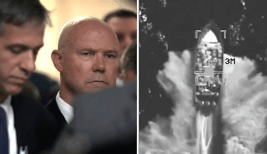 Beskjutna båten var inte på väg mot USA