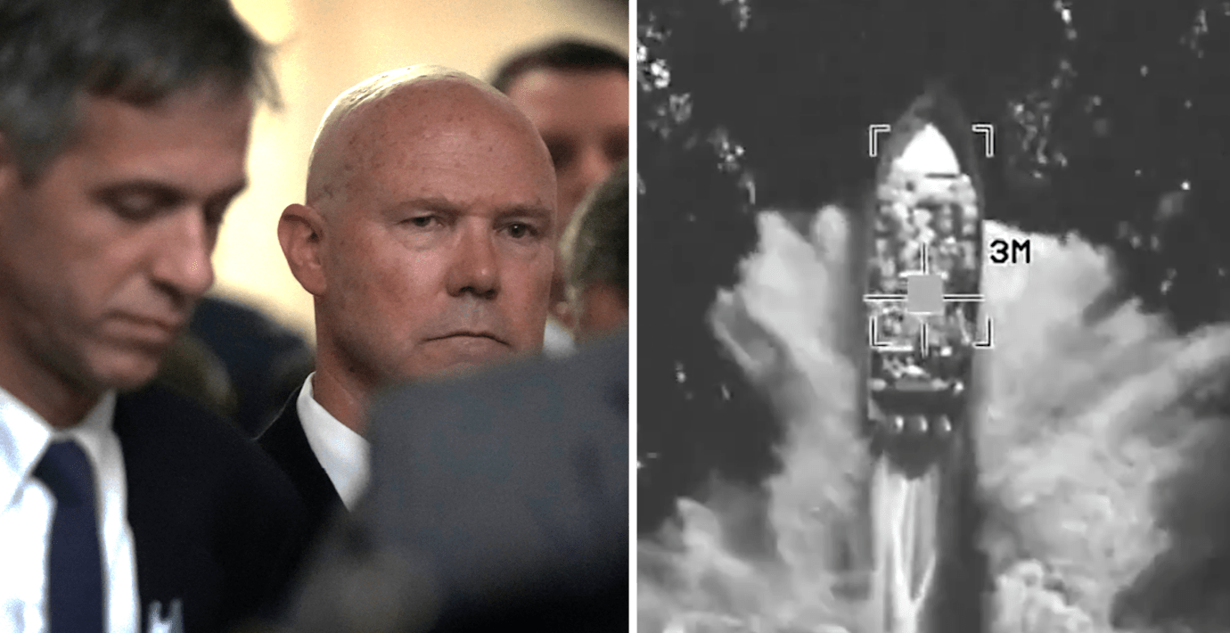 Beskjutna båten var inte på väg mot USA