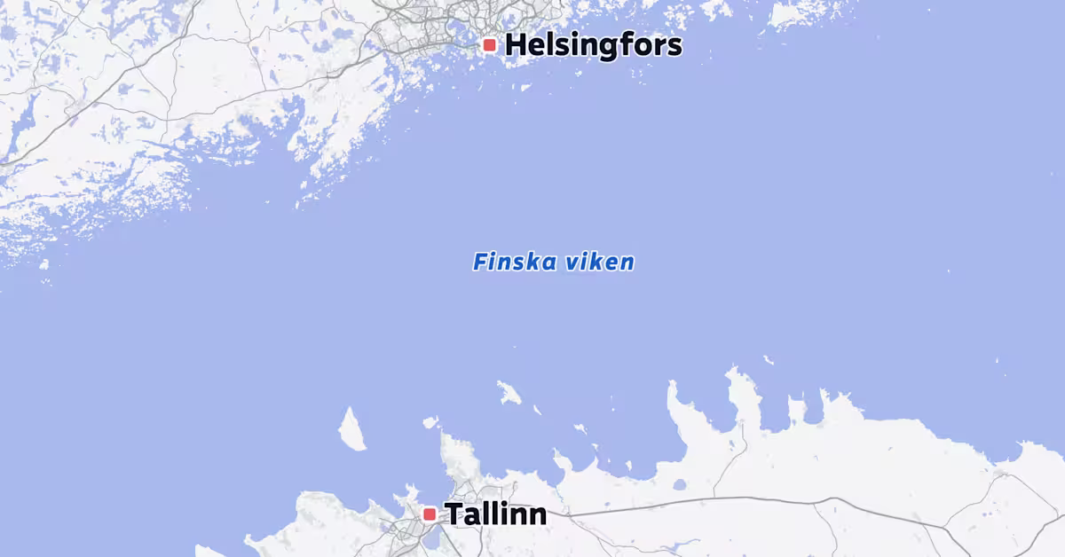 Kabelbrott mellan Finland och Estland | Inrikes