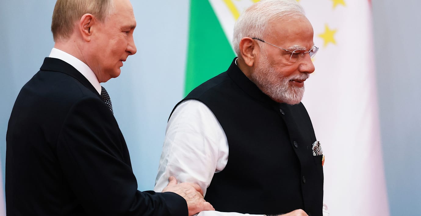 Putin åker till Indien: Ska lobba för oljeexport