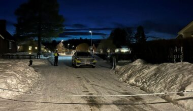 Stor polisinsats i Boden – personer förda till sjukhus