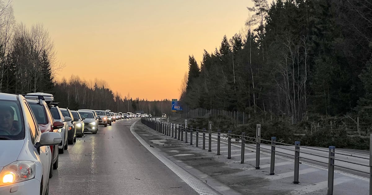 Stormen Johannes: Läget under söndagen