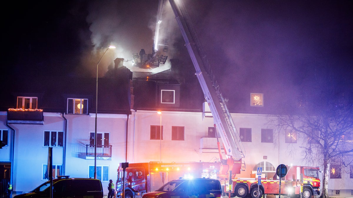 Jätteinsats i natt efter brand i centrum - Smålands-Tidningen