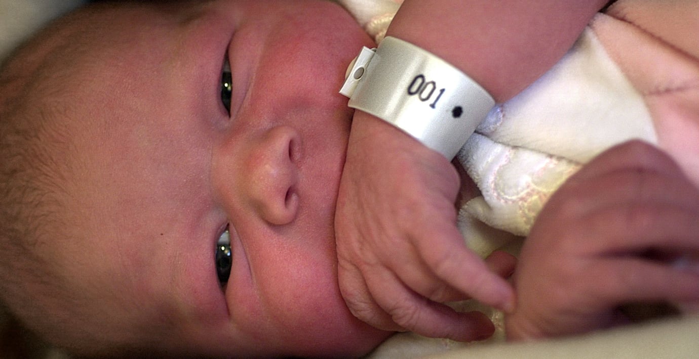 Kristina höll på att föda i korridoren: ”Gick snabbt”