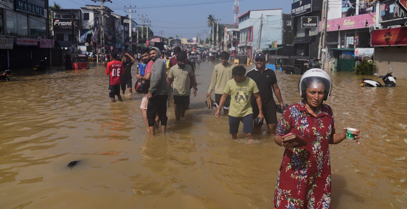 Dödssiffran stiger i Sri Lanka efter cyklonen