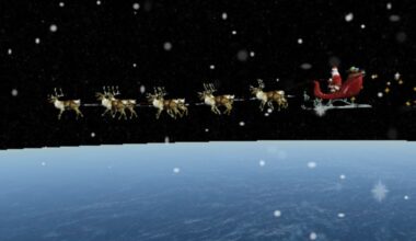 Nu flyger tomten igen – följ släden över världen