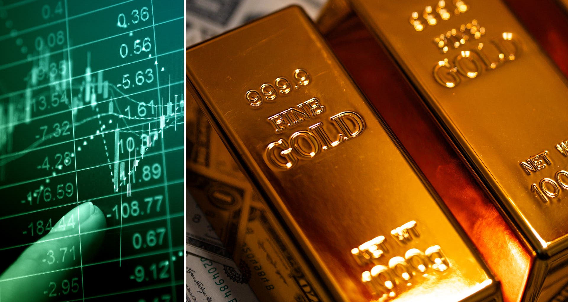 Kraftig jul-rusning i guld och ädelmetaller 