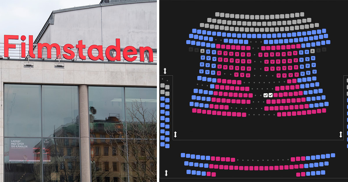Filmstaden inför priszoner