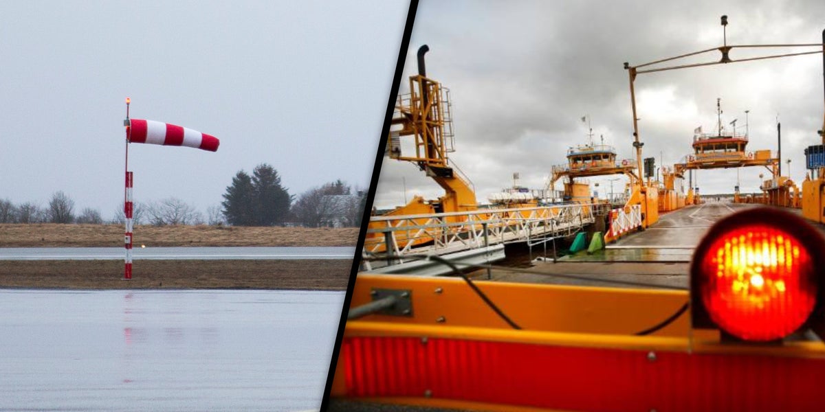 Ovädret kvar på Fårö hela dagen enligt SMHI