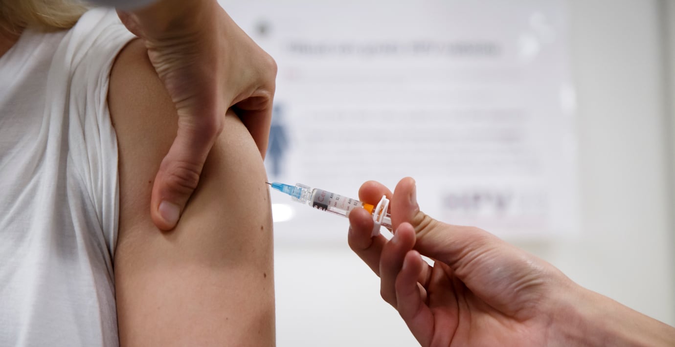 Kraftig minskning av antal fall av livmoderhalscancer