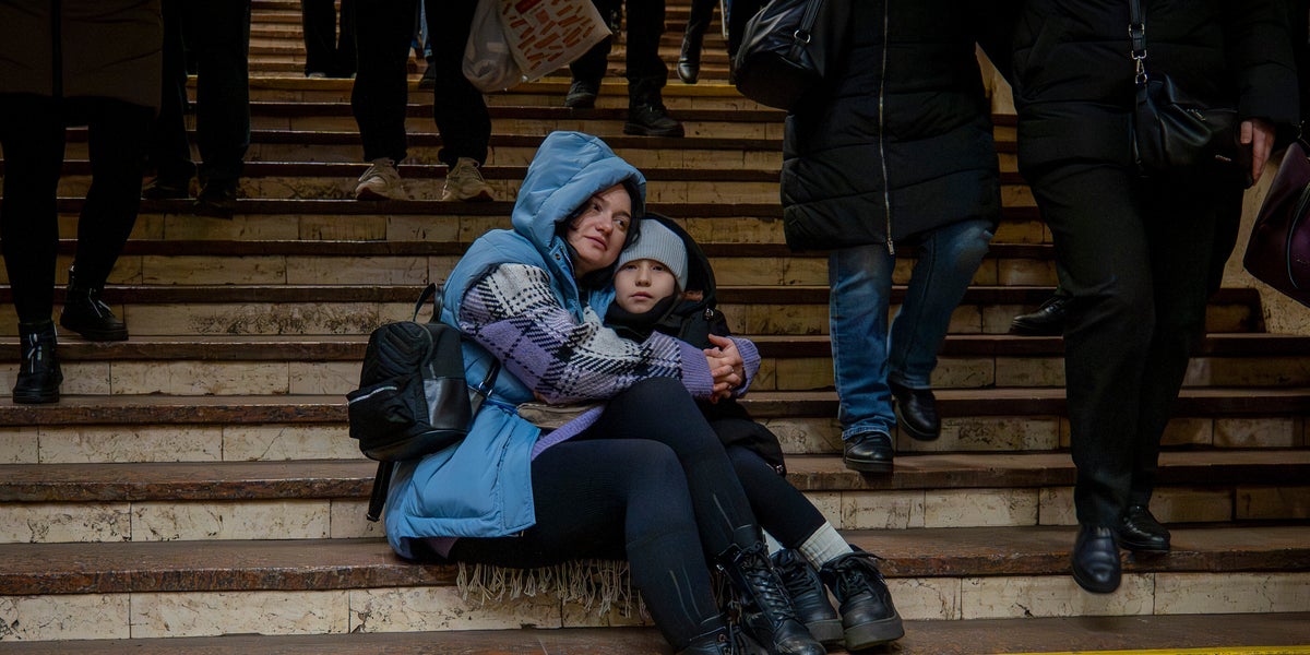 Hundratusentals utan el efter anfall mot Kiev