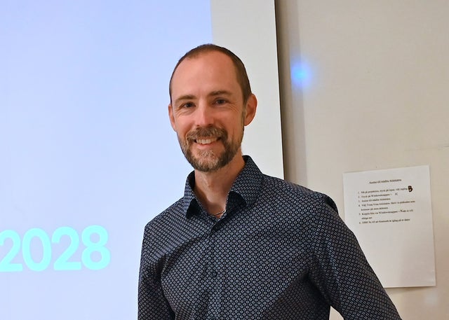 Joakim Dahlström (M), oppositionsråd i Jönköpings kommun.