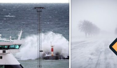Orange vindvarning för Fårösund och Fårö