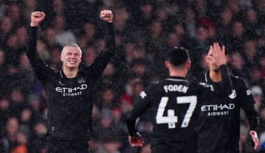 Haaland snabbast att nå 100 Premier League-mål