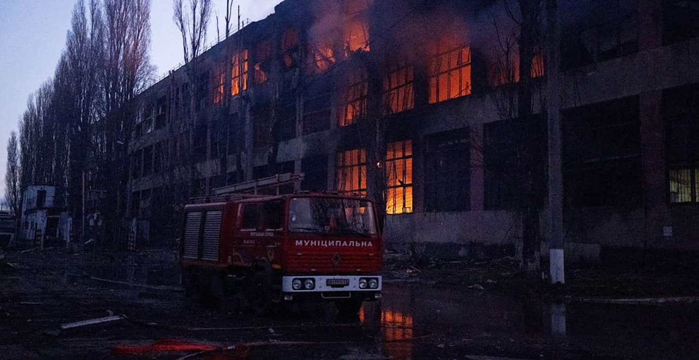 Stor attack mot Ukraina: ”Ryssland vill inte sluta”