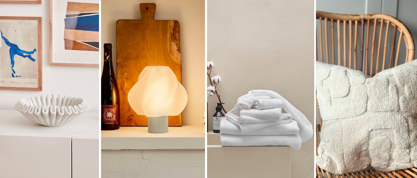 Inred med årets färg 2026: Cloud dancer