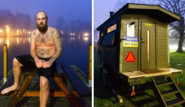 Militärvagnen blev en bastu – nu öppnar den för alla – Gefle Dagblad