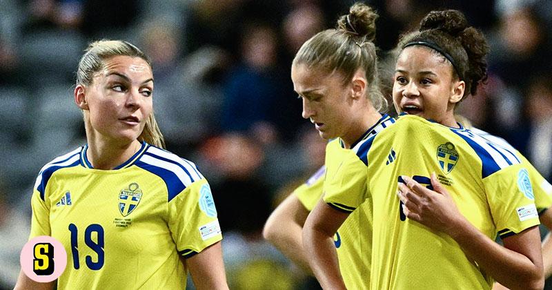 Sverige kryssade mot Frankrike – undvek fjärde raka förlusten