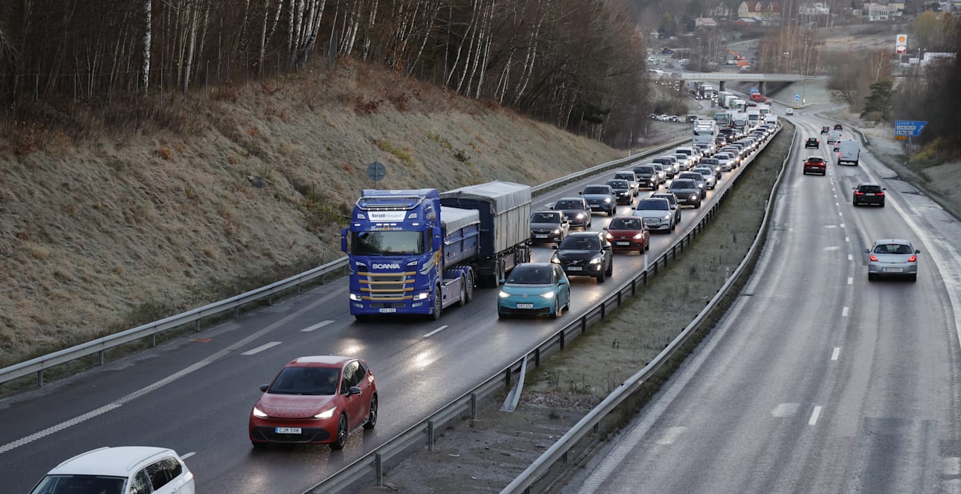 ”Extrem halka” i jultrafiken – polisen varnar