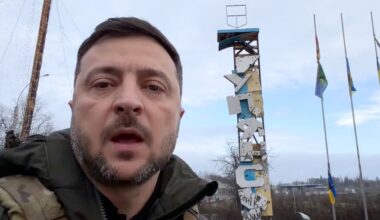 Zelenskyj i Kupjansk efter rapporter om motoffensiv