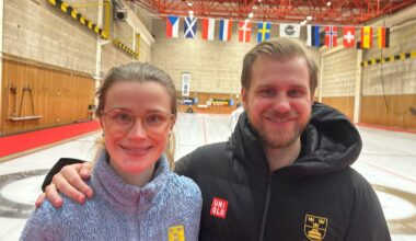 Stenar skar på isen – ”High chaparral” i OS-genrep i curling