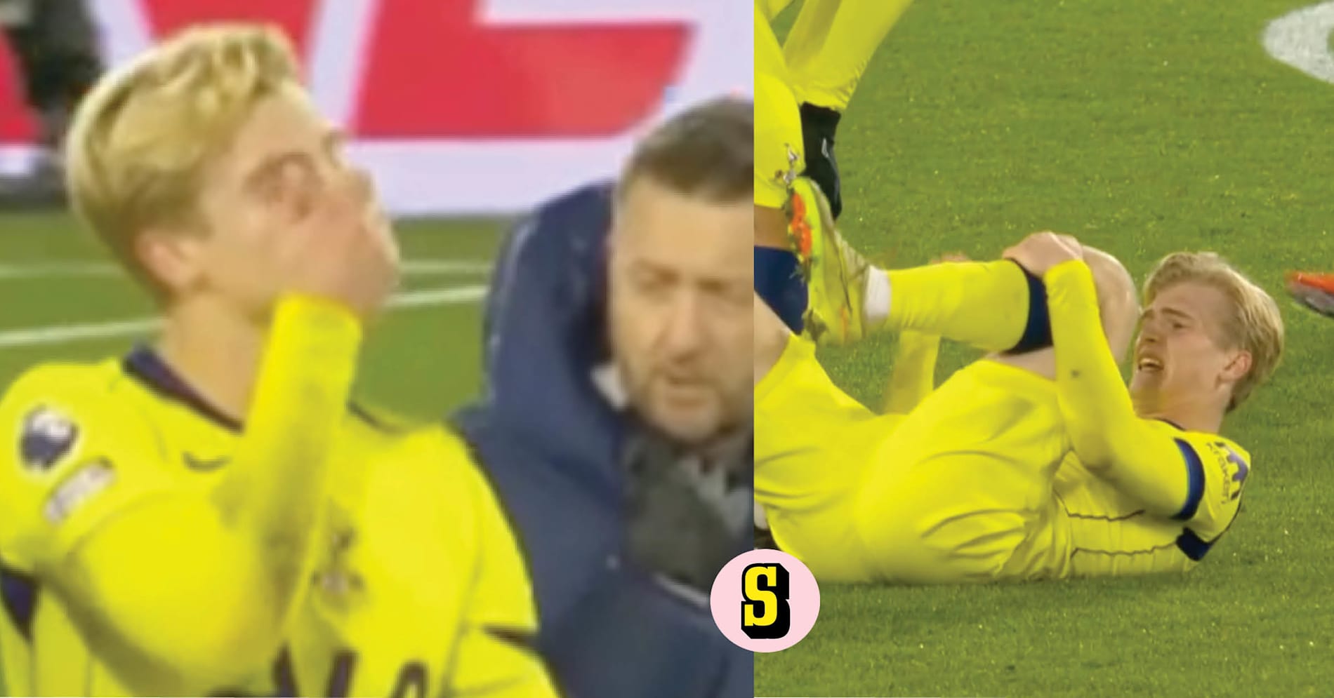 Lucas Bergvall skadad i Tottenham-Crystal Palace