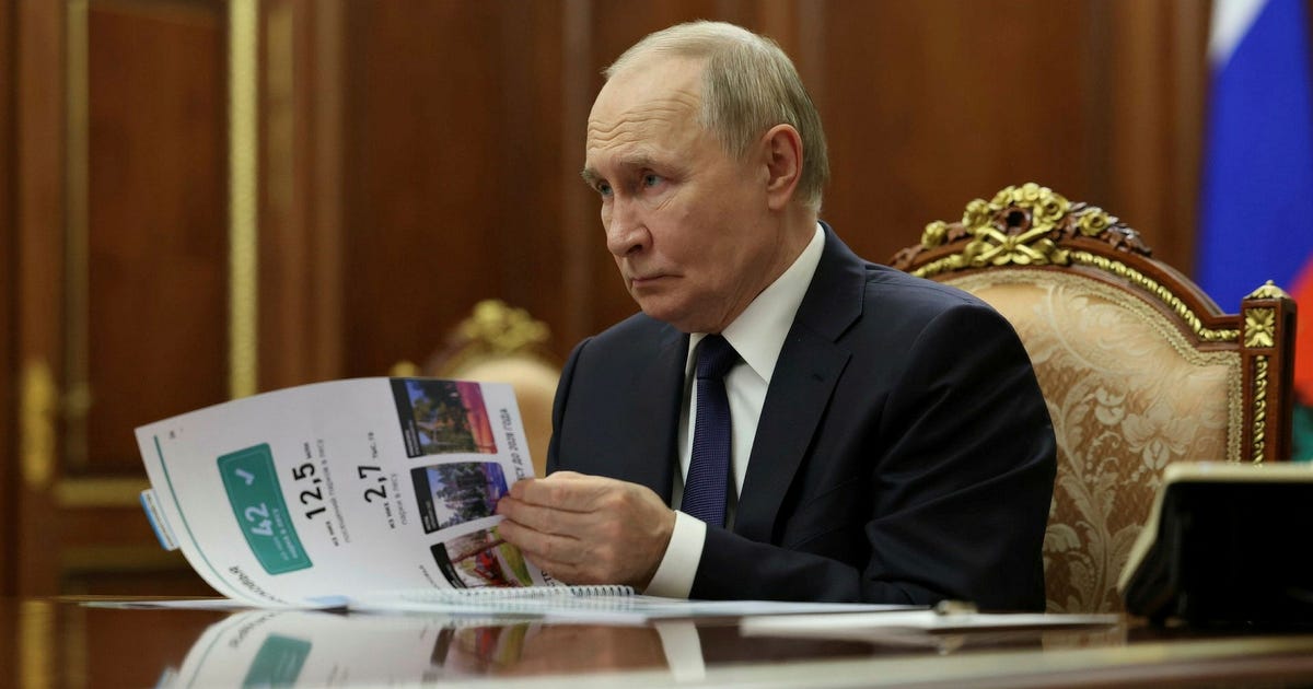 Ryssland publicerar video av påstådd drönarattack mot Putin