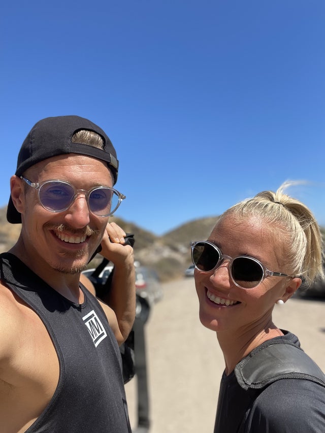 Henric och Joanna Stillman i ”Mästarnas mästare”. Foto: Privat