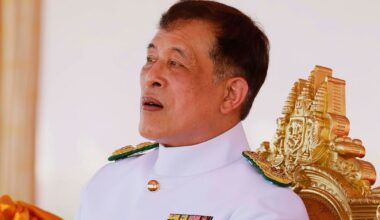 Thailands kung godkänner upplösning av parlamentet