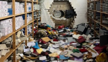 Rånare borrade sig in i bankvalv – kom över 30 miljoner – Hufvudstadsbladet