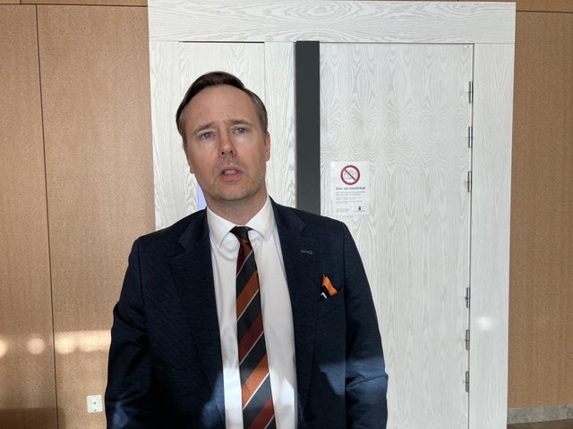 Åklagaren Kristoffer Clausen.