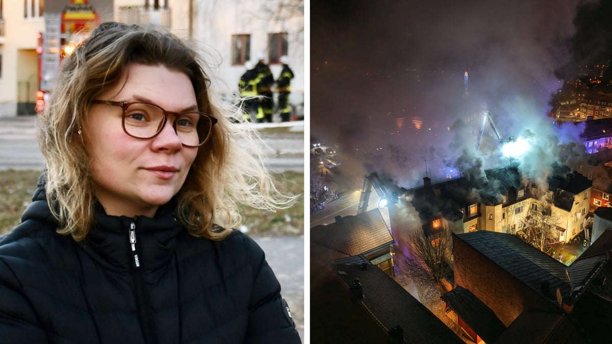 Alicias otäcka samtal – från brinnande huset: ”Helt skärrad” - Smålands-Tidningen