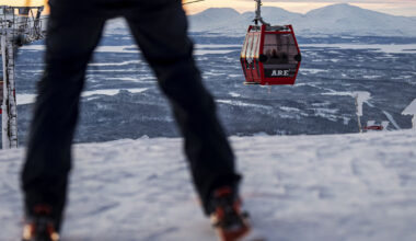 Man död efter skidolycka i Åre