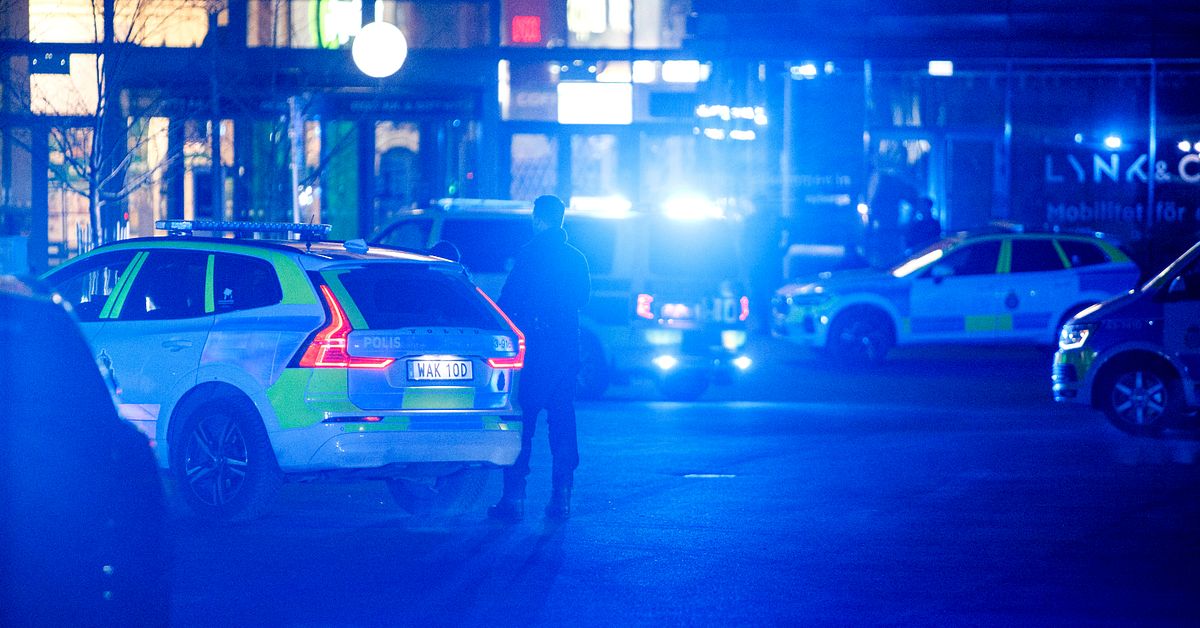 Larm om skottlossning var fyrverkeriskjutande ungdomar